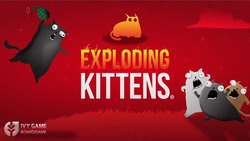 بازی رومیزی موبایل Exploding Kittens - گربه های انفجاری