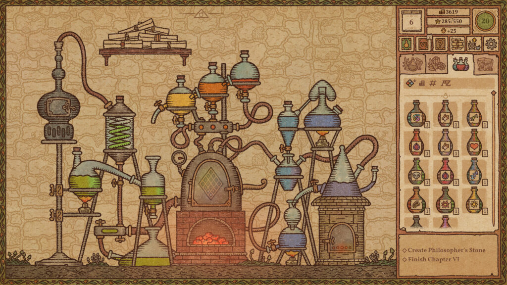 تصاویر بازی potion craft